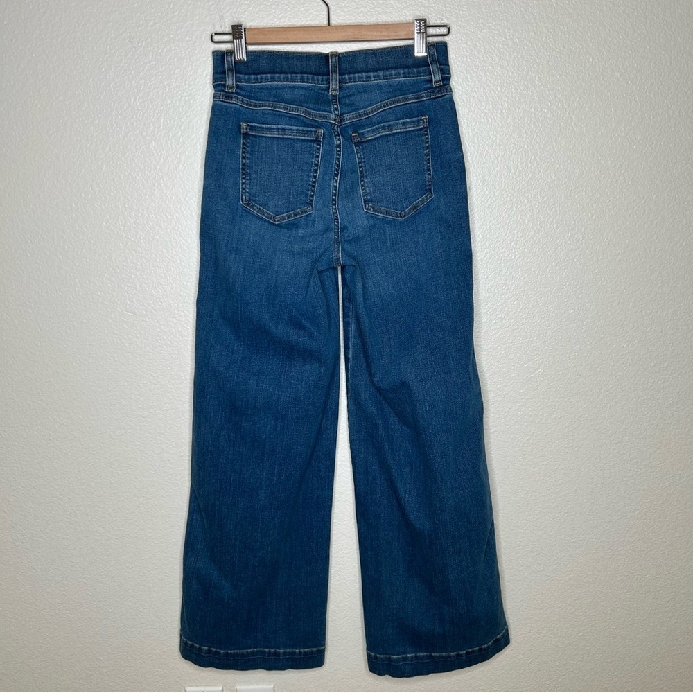 Spanx Seamed Front Wide Leg Jean small petite - Picture 10 of 15